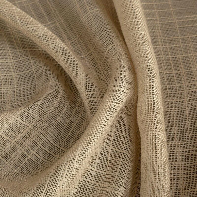 Eurofirany Užuolaidos LIREN / BEIGE 140X250 TRANS
