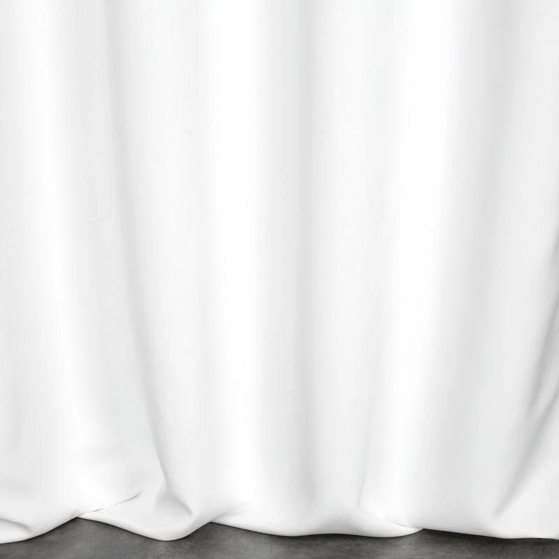 Eurofirany LOGAN blackout tipo temdanti naktinė užuolaida, 140X270 cm, kilpos / žiedai, spalva: balta