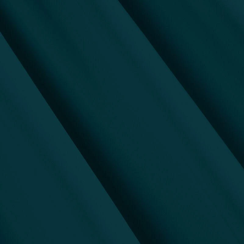 Eurofirany LOGAN blackout tipo temdanti naktinė užuolaida, 135 X 270 cm, juosta / tunelis / kabliukai, spalva: tamsi turkio