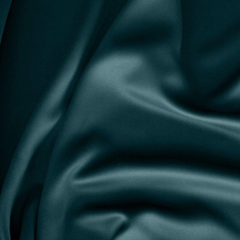 Eurofirany LOGAN blackout tipo temdanti naktinė užuolaida, 135X250 cm, kilpos / žiedai, spalva: tamsi turkio