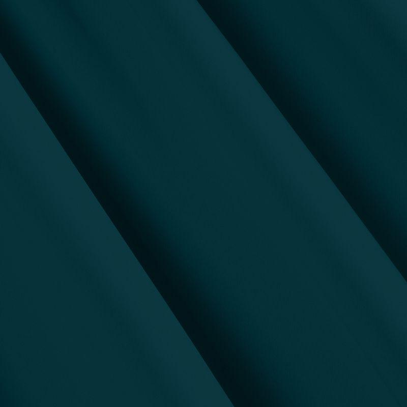 Eurofirany LOGAN blackout tipo temdanti naktinė užuolaida, 140X270 cm, kilpos / žiedai, spalva: turkio