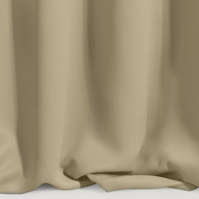 Eurofirany LOGAN blackout tipo temdanti naktinė užuolaida, 135 X 270 cm, juosta / tunelis / kabliukai, spalva: smėlio
