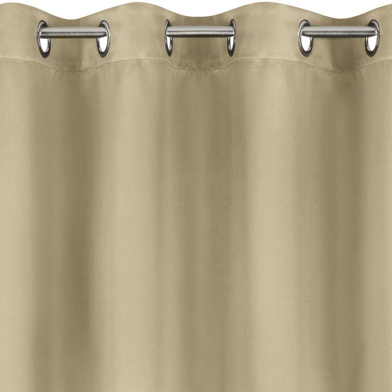 Eurofirany LOGAN blackout tipo temdanti naktinė užuolaida, 140X270 cm, kilpos / žiedai, spalva: smėlio aprašymas - Prekės nuotrauka