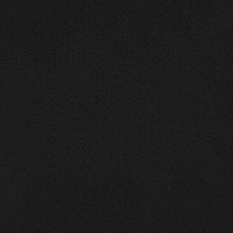 Eurofirany Užuolaida Logan Blackout juoda, juosta 135x270 cm