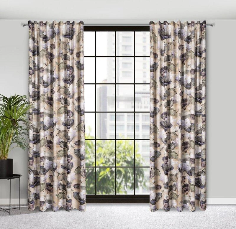 Eurofirany ZAS/LOTOS/BEIGE+ZI 140X270 T/WID