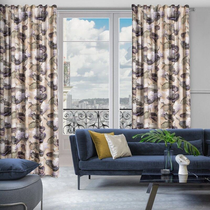 Eurofirany ZAS/LOTOS/BEIGE+ZI 140X270 T/WID