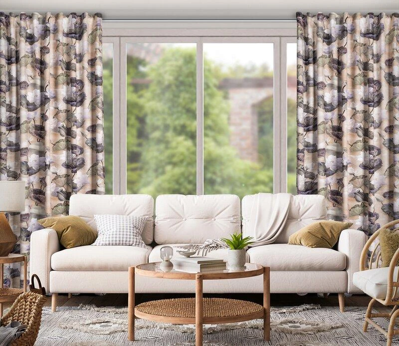 Eurofirany ZAS/LOTOS/BEIGE+ZI 140X270 T/WID