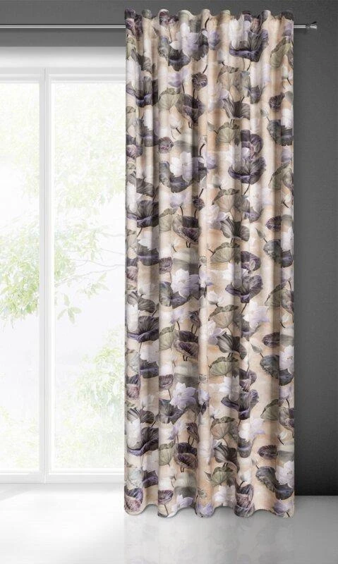 Eurofirany ZAS/LOTOS/BEIGE+ZI 140X270 T/WID