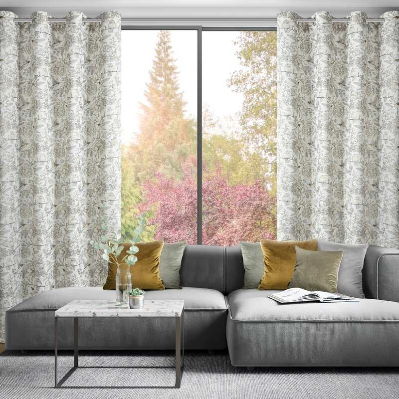 Eurofirany ZAS/LUCINA2/NA+Z 140X250 Baltas