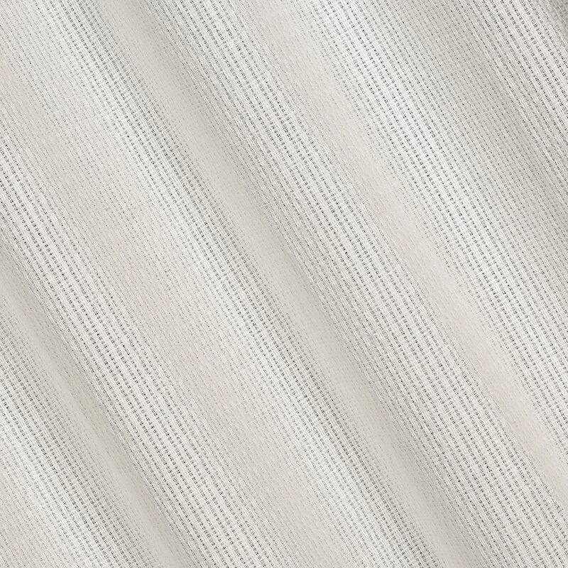 Eurofirany Paruošta užuolaida, balta ekologinio stiliaus langų uždanga, 140x250 cm poliesterio užuolaida, paprastas langų apipavidalinimas