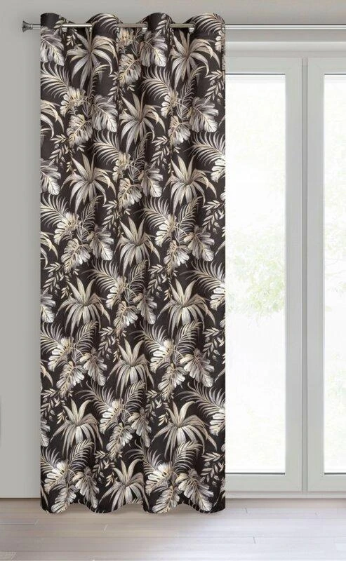 Eurofirany Užuolaidos MAGI / CZA + BEIGE 140X250 TRANS