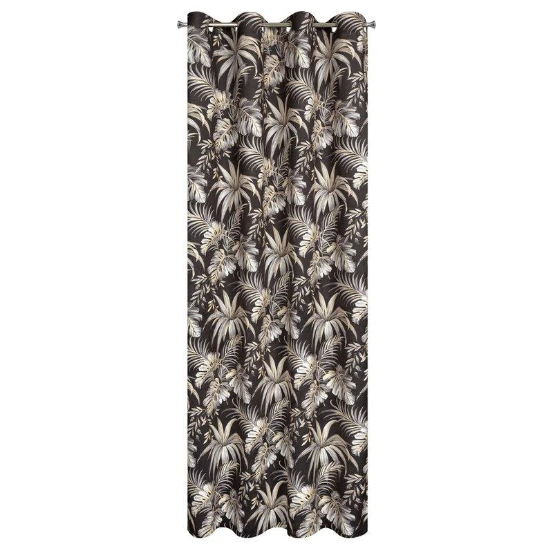 Eurofirany Užuolaidos MAGI / CZA + BEIGE 140X250 TRANS