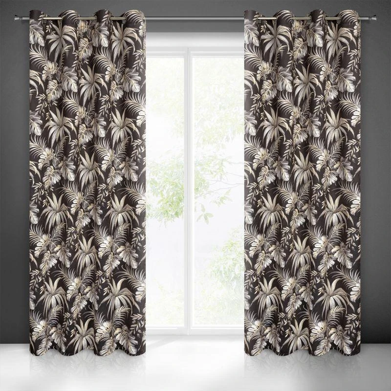 Eurofirany Užuolaidos MAGI / CZA + BEIGE 140X250 TRANS
