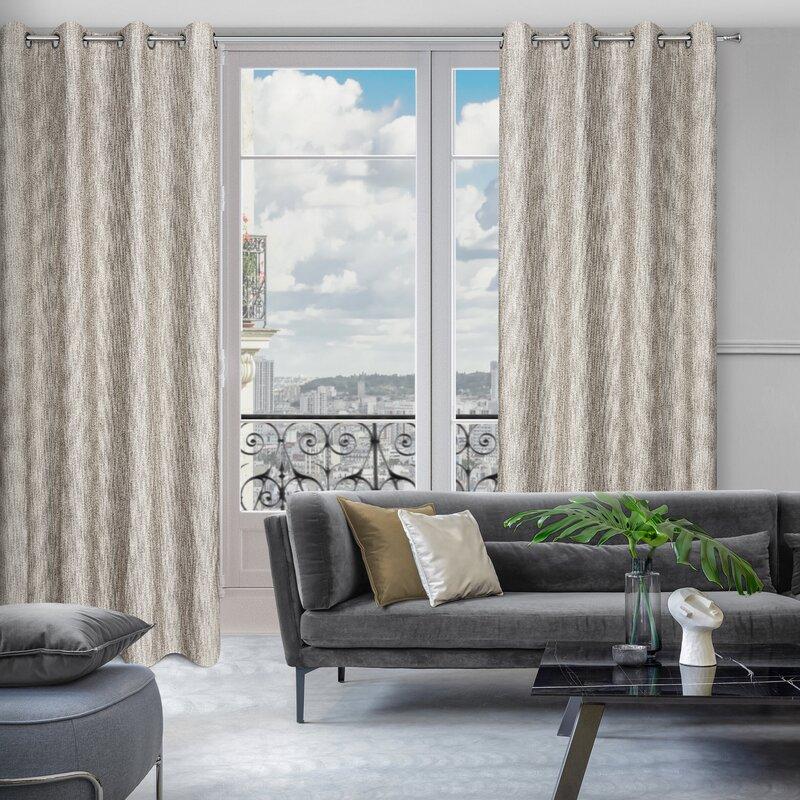 Eurofirany Užuolaidos MEGAN / BEIGE 140X250 TRANS