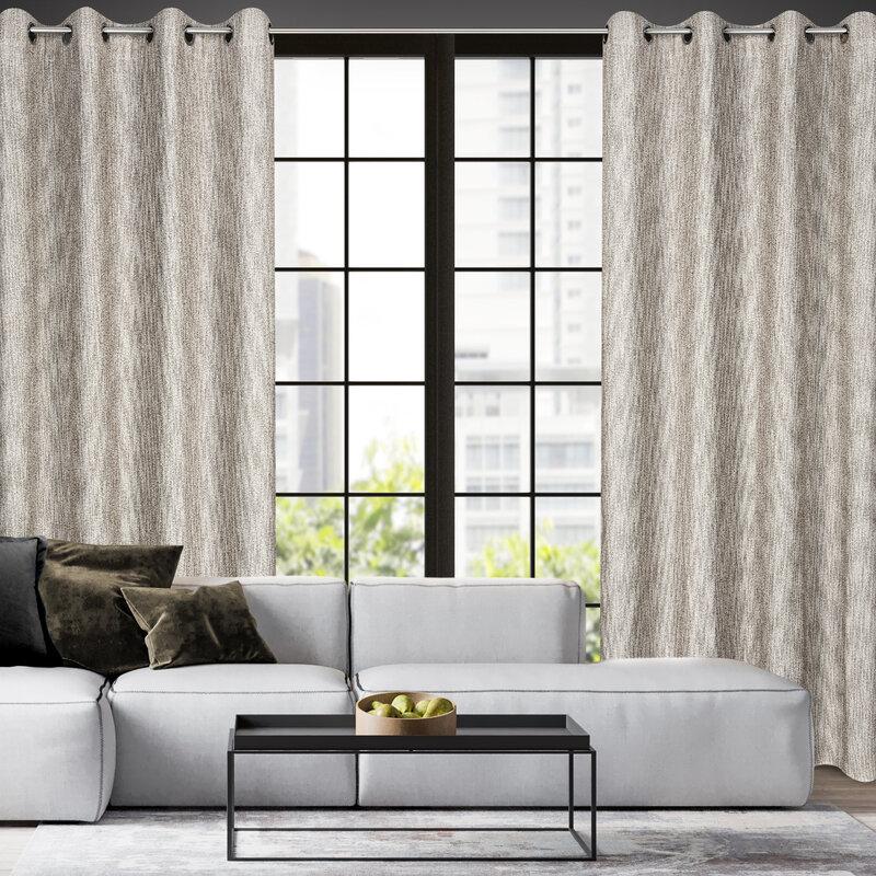Eurofirany Užuolaidos MEGAN / BEIGE 140X250 TRANS