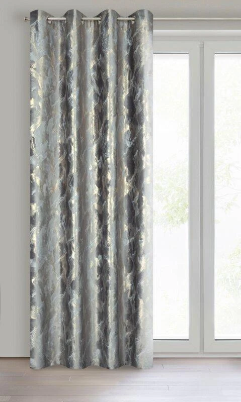 Eurofirany Euro užuolaidos ZAS/MELODY/STAL 140X250 CROSS