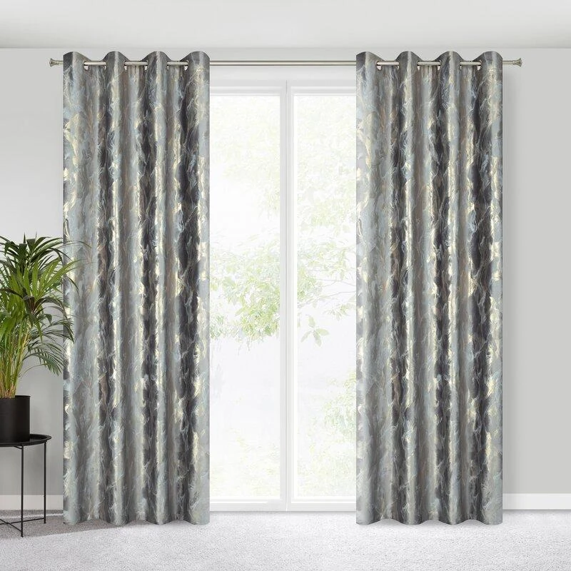 Eurofirany Euro užuolaidos ZAS/MELODY/STAL 140X250 CROSS