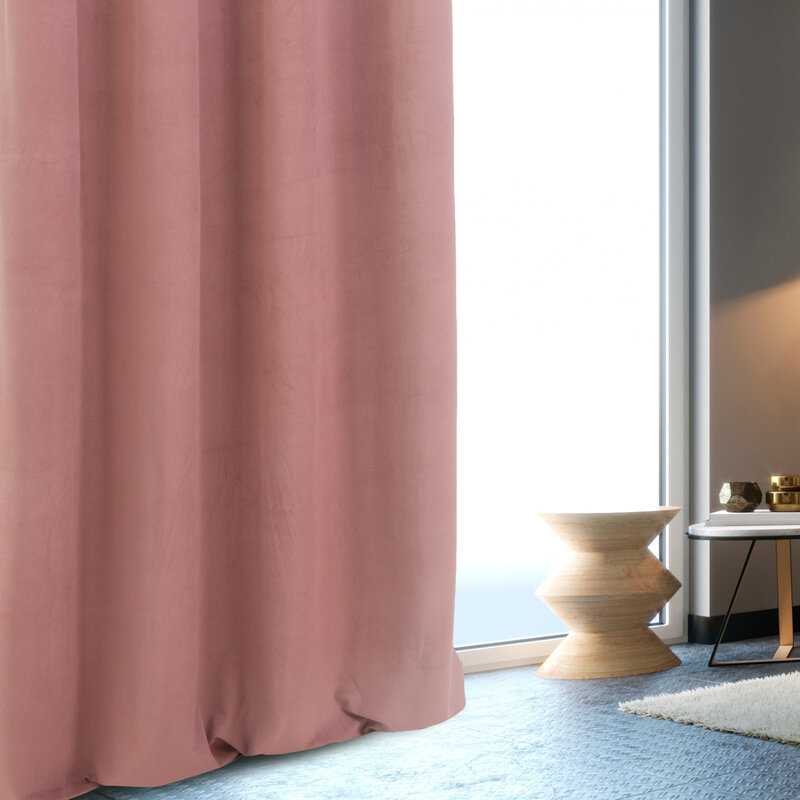 Eurofirany Užuolaidos MILO / C. Rožinis 140X250 TRANS