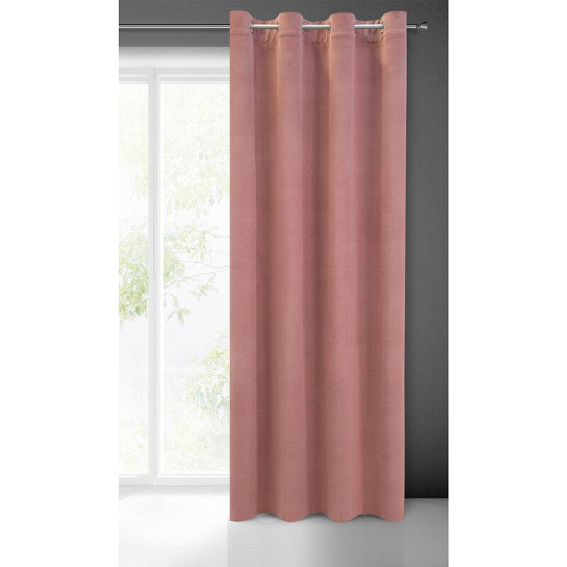 Eurofirany Užuolaidos MILO / C. Rožinis 140X250 TRANS