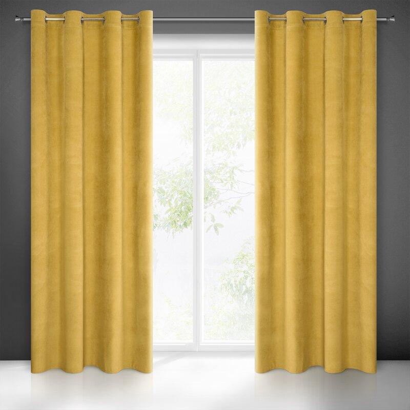 Eurofirany Užuolaidos MILO / HONEY 140X250 TRANS