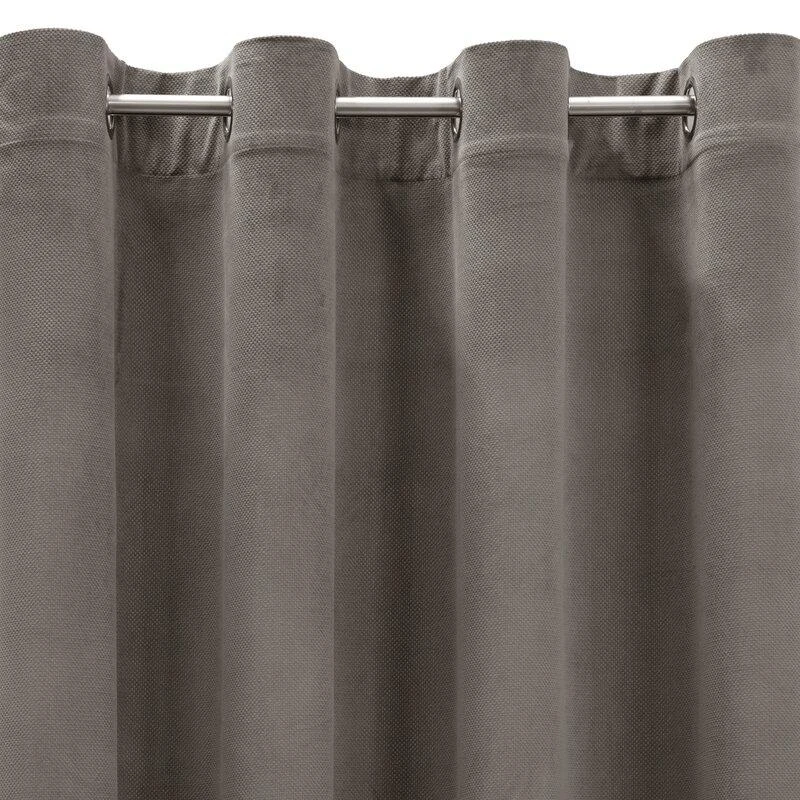 Naktinės užuolaidos Eurofirany Milo, pilkos, 140x250 cm