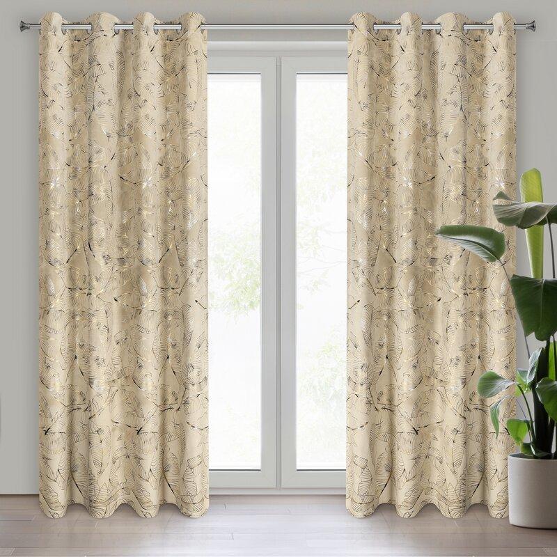 Eurofirany Euro užuolaidos ZAS/ODETA/BE+SZ 135X250 JUNGIKLIS