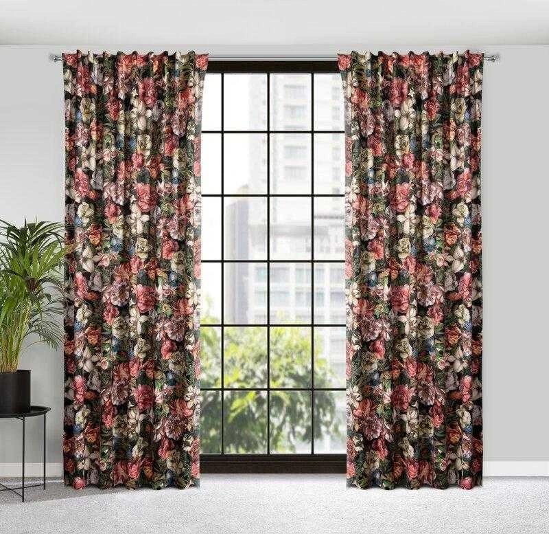 Eurofirany ZAS/PEONIA/BORDER 140X270 T/PLOTIS