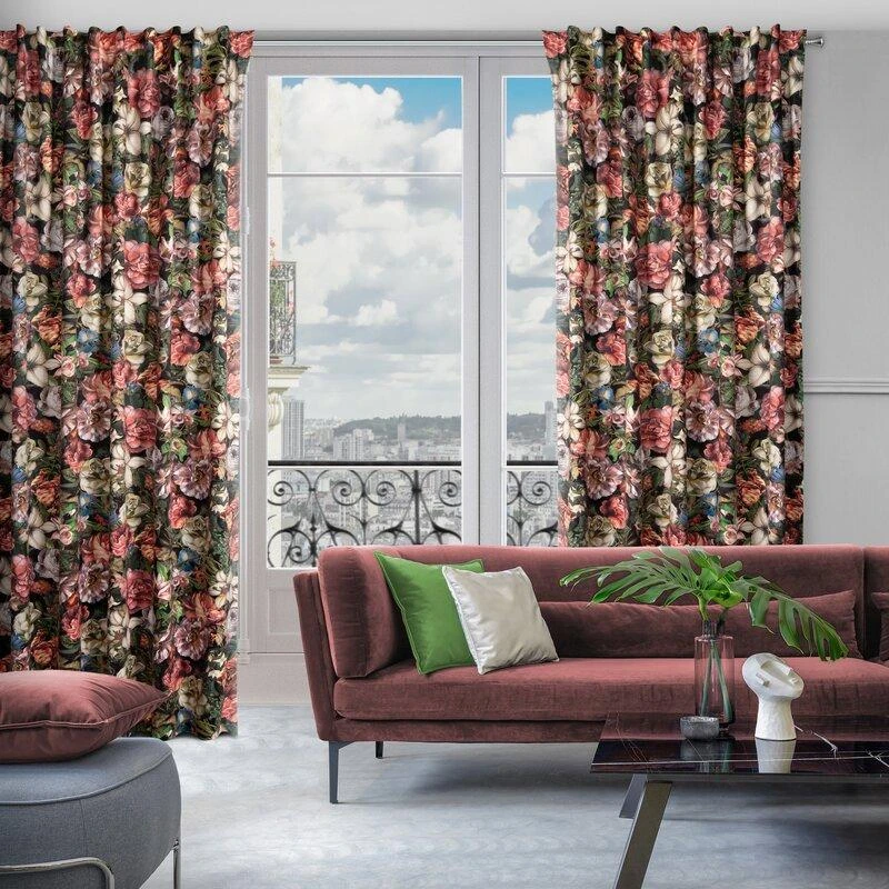 Eurofirany ZAS/PEONIA/BORDER 140X270 T/PLOTIS
