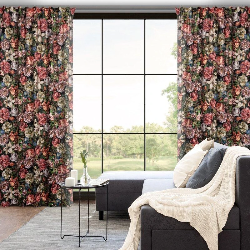 Eurofirany ZAS/PEONIA/BORDER 140X270 T/PLOTIS
