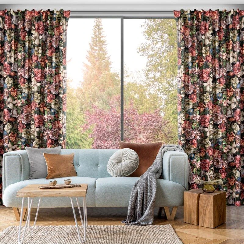 Eurofirany ZAS/PEONIA/BORDER 140X270 T/PLOTIS