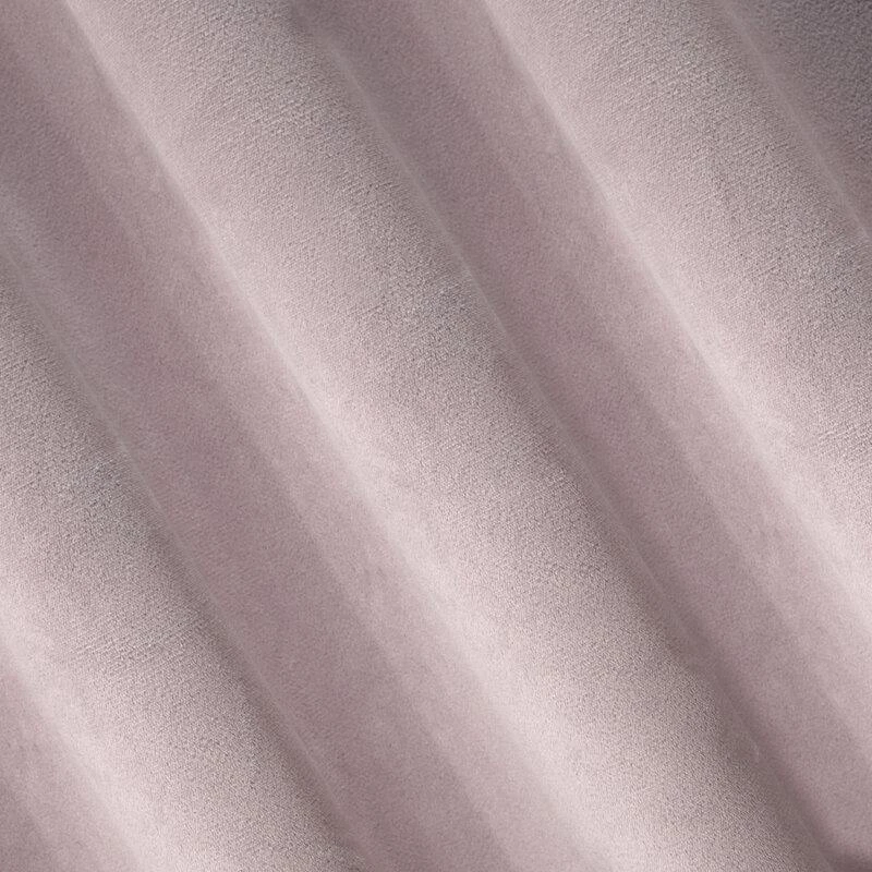 Naktinė užuolaida Eurofirany Pascal iš matinio aksomo, 140 x 300 cm 215 g/m2 , juosta / tunelis / kabliukai, spalva: rusva