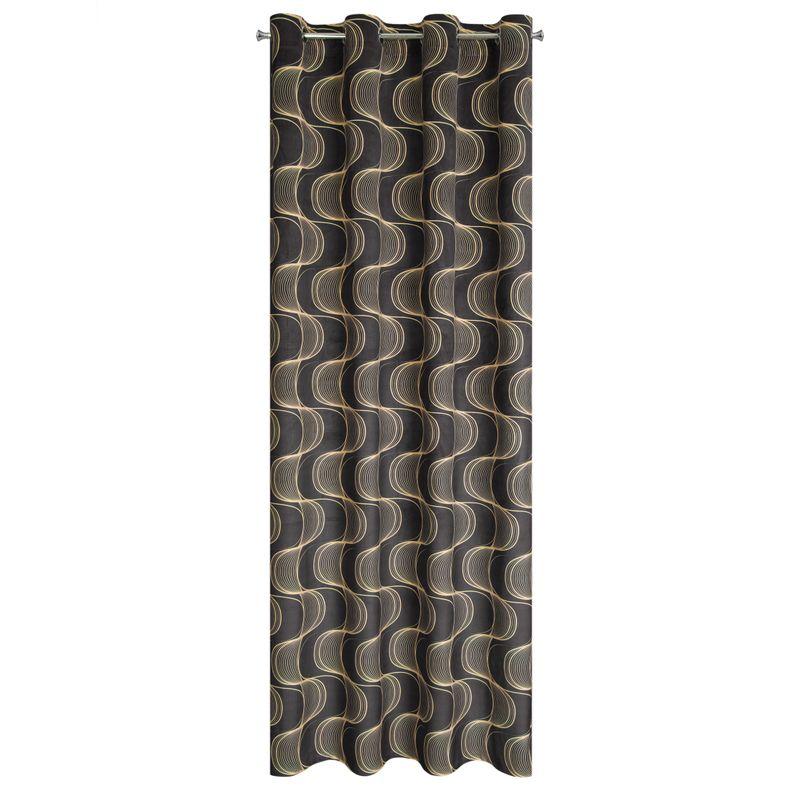 Eurofirany Užuolaidos POLA / CZA + BEIGE 140X250 TRANS