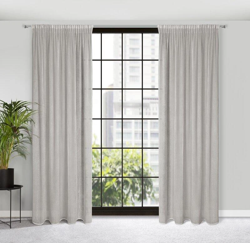 Eurofirany ZAS/REGINA/BEIGE 135X270 JUOSTOS