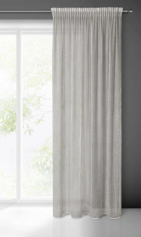 Eurofirany ZAS/REGINA/BEIGE 135X270 JUOSTOS