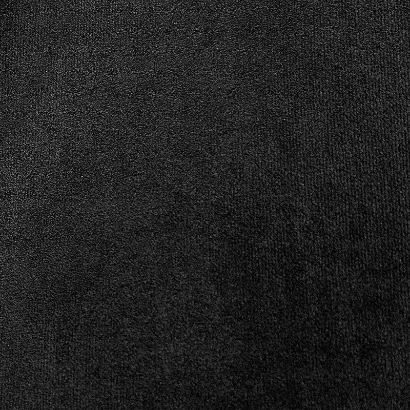 Naktinė užuolaida iš minkšto aksomo Eurofirany DIVA LINE RIA 140X270 cm, juosta/ tunelis/ kabliukai, 300g/m2, spalva: juoda
