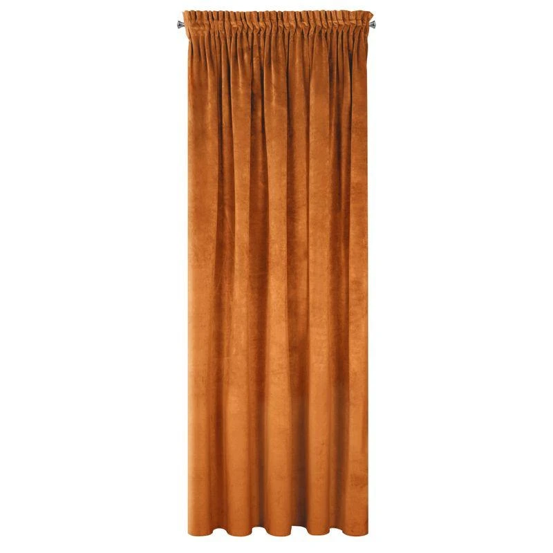 Naktinė užuolaida iš minkšto aksomo Eurofirany DIVA LINE RIA 140X270 cm, juosta/ tunelis/ kabliukai, 300g/m2