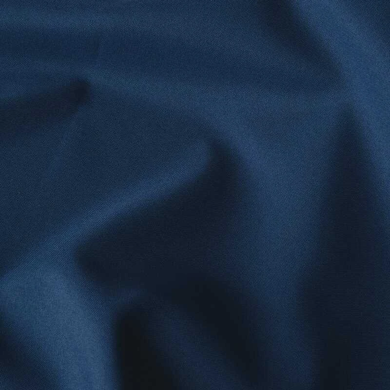 Eurofirany RITA Naktinė užuolaida iš lygaus audinio, 140X270 cm, juosta / tunelis / kabliukai, spalva: mėlyna