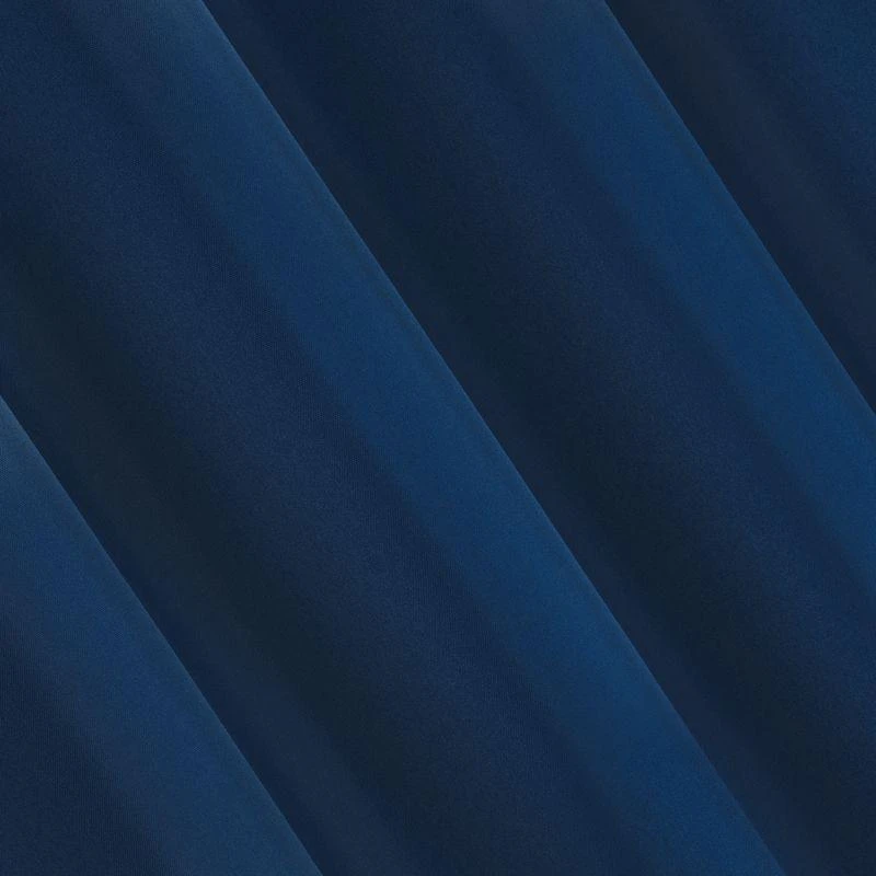 Eurofirany RITA Naktinė užuolaida iš lygaus audinio, 140X270 cm, juosta / tunelis / kabliukai, spalva: mėlyna