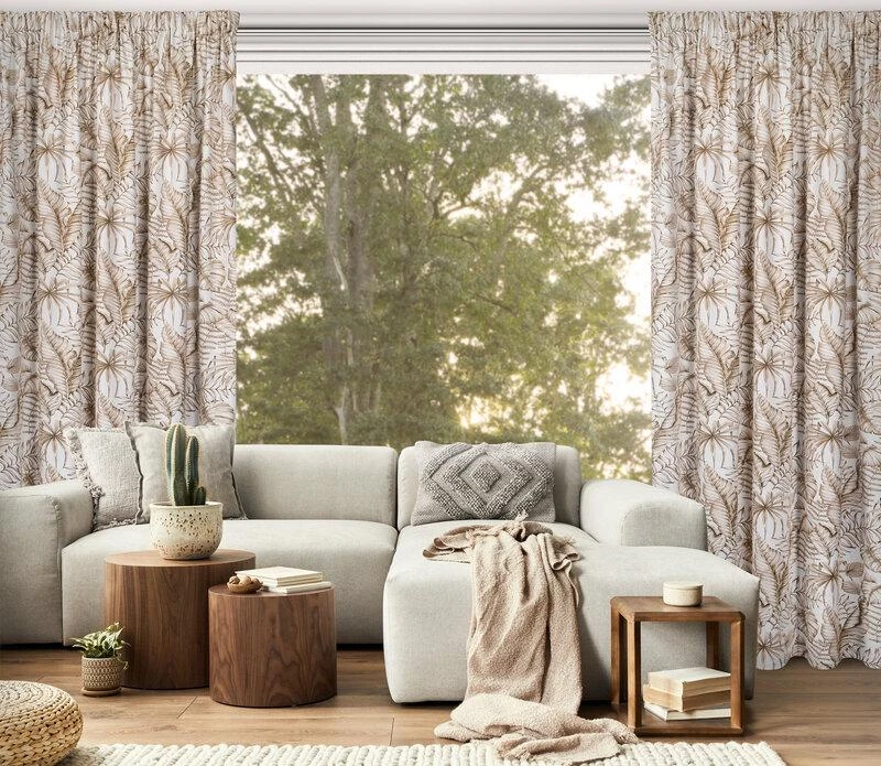 Eurofirany Užuolaidos SABA / B + BEIGE 140X270 T / SZEL