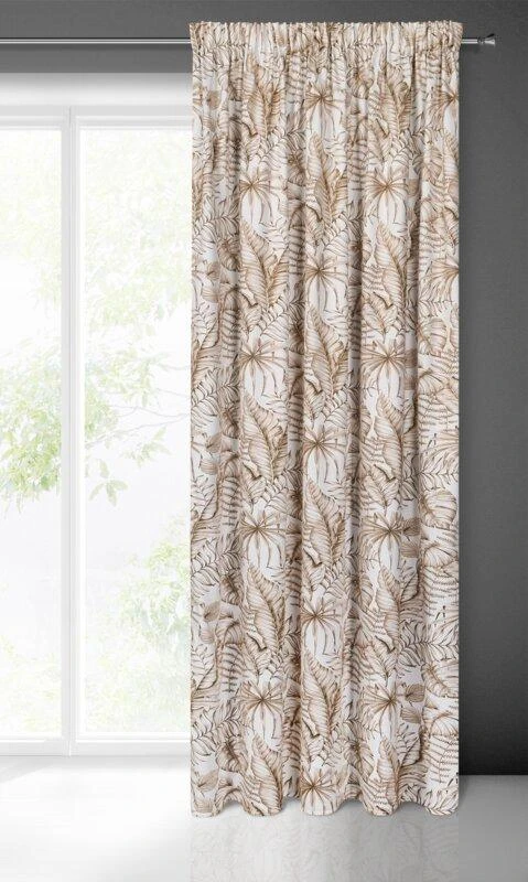 Eurofirany Užuolaidos SABA / B + BEIGE 140X270 T / SZEL