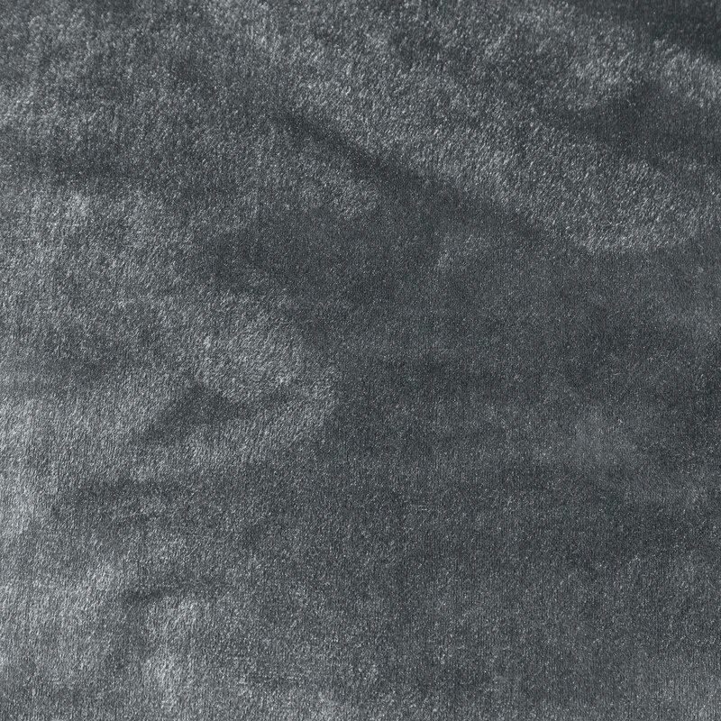 Minkšto ir blizgaus aksomo naktinė užuolaida Eurofirany SAMANTA 140X270cm, juosta / tunelis / kabliukai, spalva: grafito