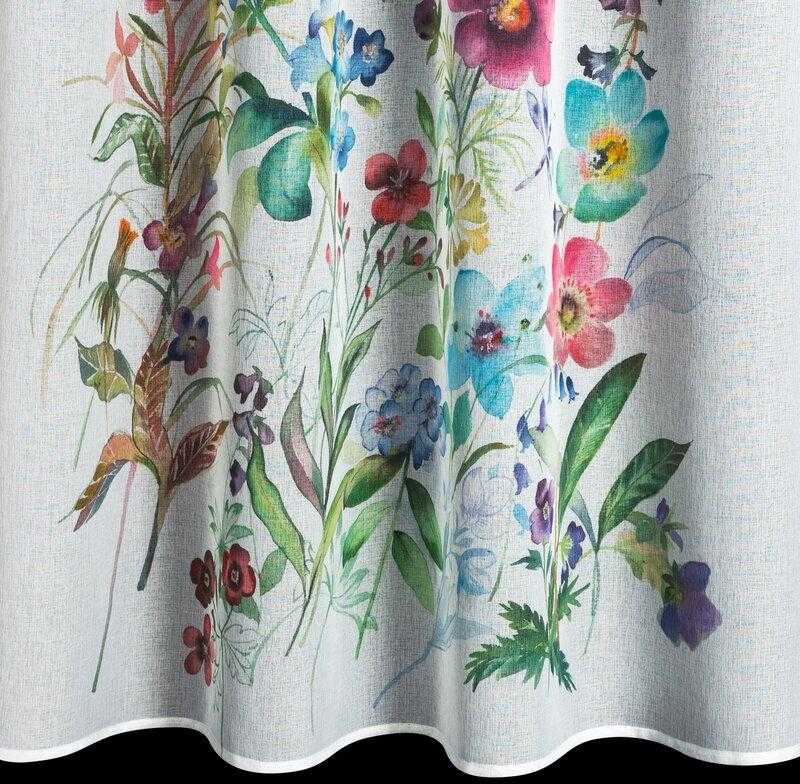 Eurofirany Euro užuolaidos ZAS/SPRING/B+ŽR. 140x250 skersmens