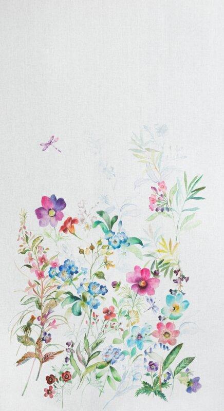 Eurofirany Euro užuolaidos ZAS/SPRING/B+ŽR. 140x250 skersmens