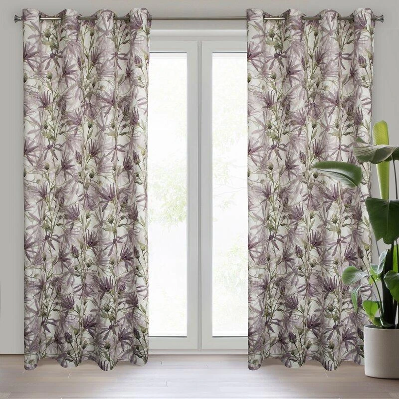 Eurofirany Euro užuolaidos ZAS/TESSA/B+FIOL 140X250 SKAIDRI