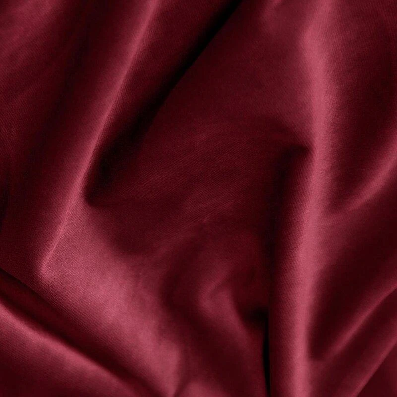 Naktinė užuolaida iš minkšto aksomo Eurofirany DIVA LINE RIA 140X270 cm, juosta/ tunelis/ kabliukai, 300 g/m2, spalva: bordo
