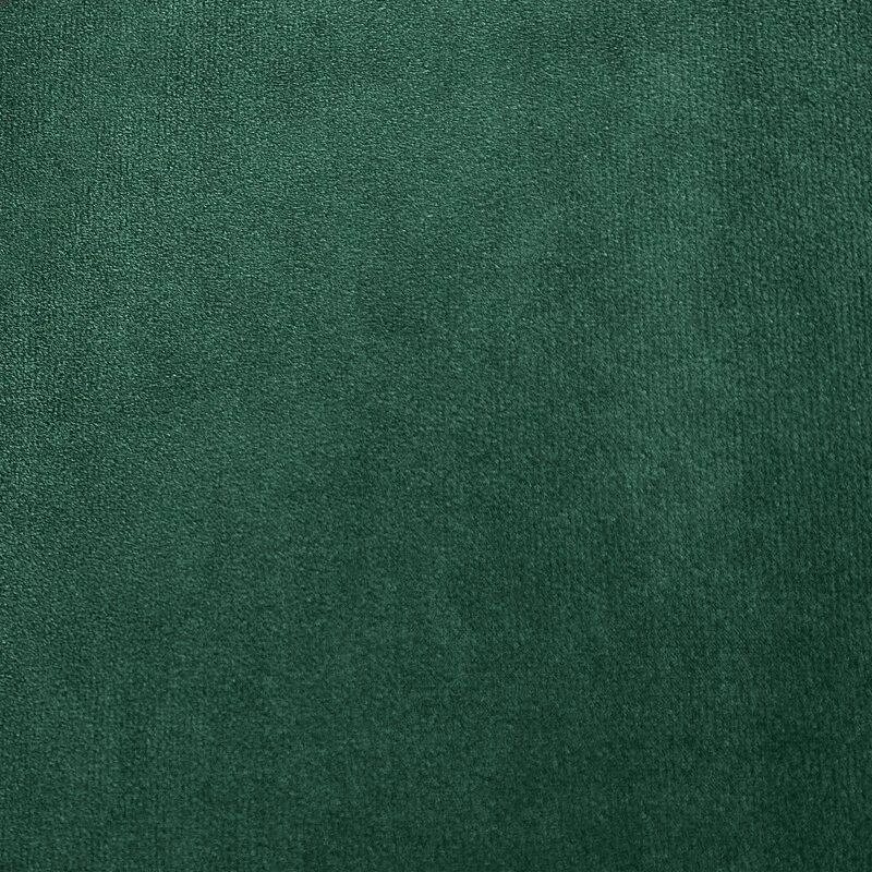 Naktinė užuolaida iš minkšto aksomo Eurofirany DIVA LINE RIA 140X270 cm, juosta/ tunelis/ kabliukai, 300 g/m2, spalva: tamsiai žalia