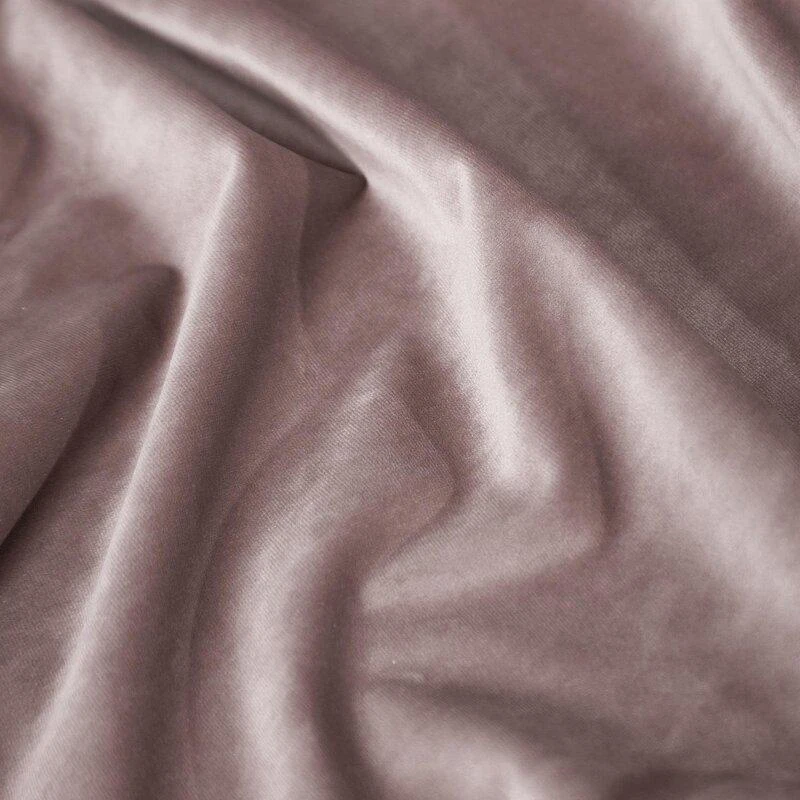 Naktinė užuolaida iš minkšto aksomo Eurofirany DIVA LINE RIA 140X270 cm, juosta/ tunelis/ kabliukai, 300 g/m2, spalva: pudrinė