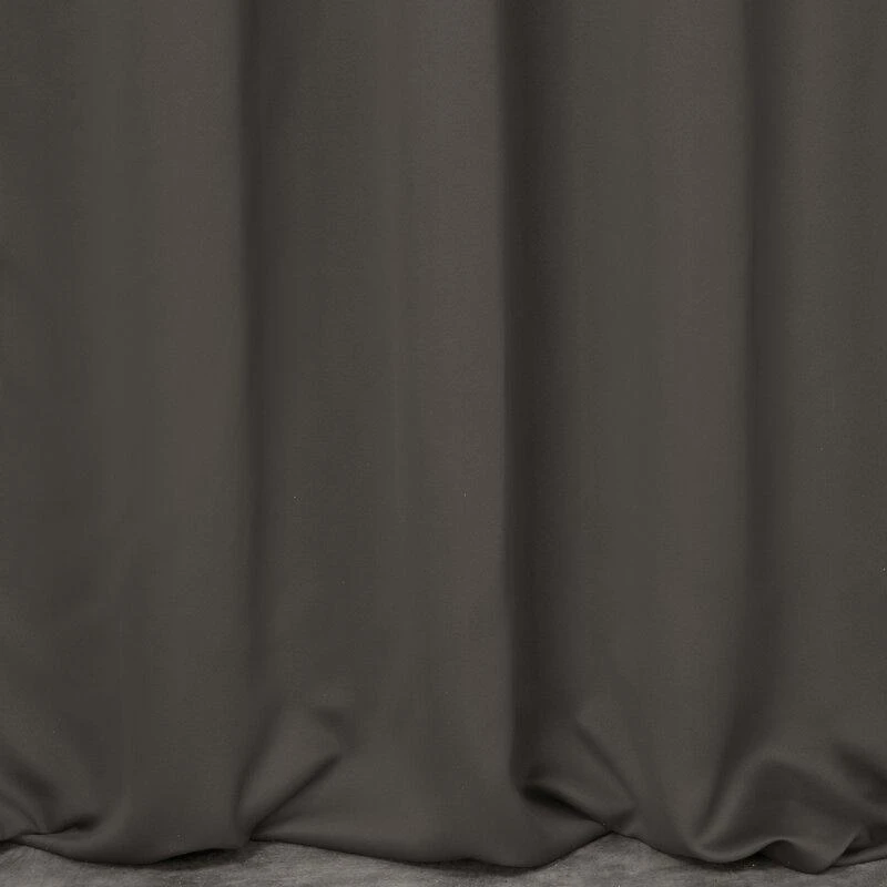 Naktinė užuolaida Eurofirany MILAN iš temdančio blackout tipo audinio, 140X300 cm, spalva: grafito
