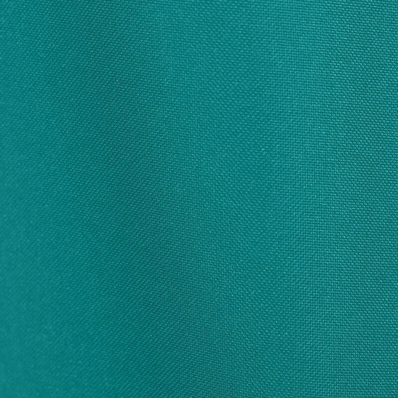 Naktinė užuolaida Eurofirany RITA iš lygaus audinio, 140X250 cm kilpos / ratukai, spalva: turkio