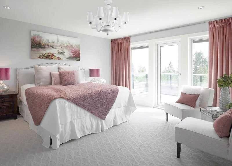 Naktinė užuolaida iš minkšto aksomo Eurofirany DIVA LINE RIA 140X270 cm, juosta/ tunelis/ kabliukai, 300g/m2, spalva: pudros